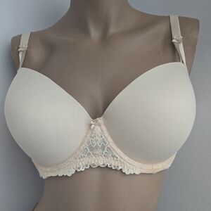 PINK Victorias Secret Push Up Balconette Bra Size 38DD
